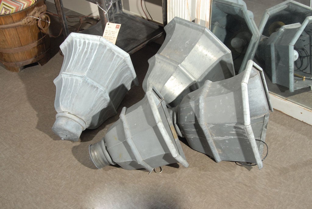 Zinc Sconces
