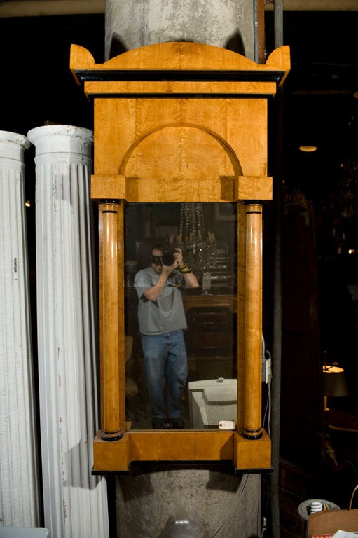 Architectural Form Biedermeier Mirror For Sale 3