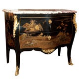 18th CENTURY CHINOISERIE COMMODE 18th CENTURY CHINOISERIE COMMODE