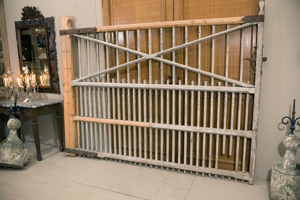 19th century wooden Irish Garden gate