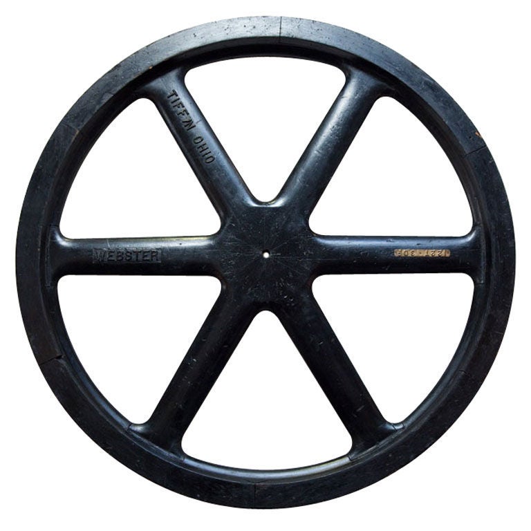 A Black Painted Marine Mold, Circa 1900