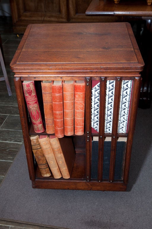An English Mahogany Swivel Book Stand, Circa 1880 1