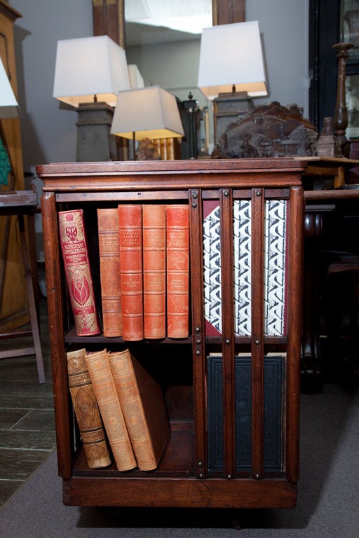 An English Mahogany Swivel Book Stand, Circa 1880 2