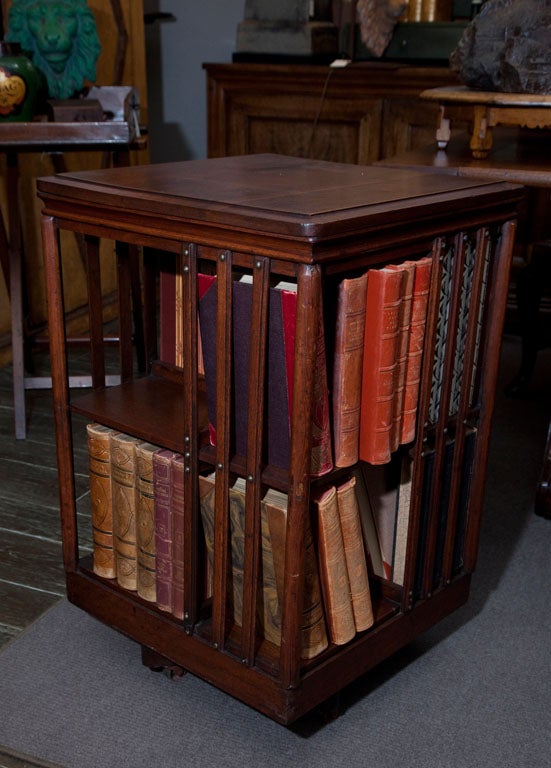 An English Mahogany Swivel Book Stand, Circa 1880 6
