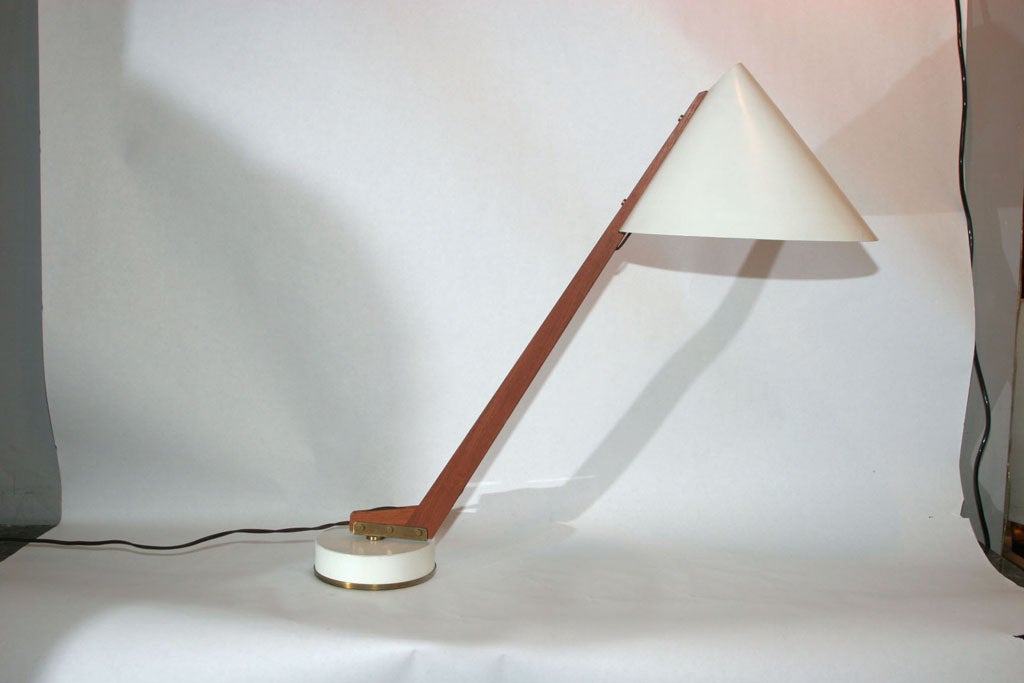 A 1950's Modernist Table Lamp sgd Hans Agne Jakobsson Makaryd