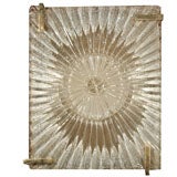 French Glass Sconce or Ceiling Light