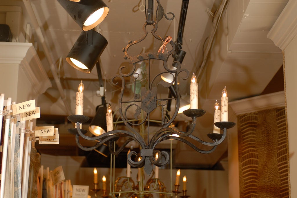 Iron Chandelier For Sale 6
