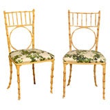 Set of Six Napoleon III Style Chairs