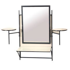 Wrought Iron and Mirror Vanity, in manner of Frederick Weinberg