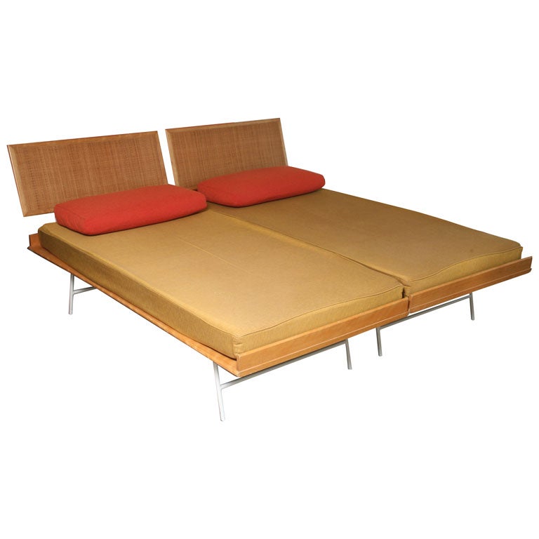 Pair of "Thin Edge" Beds by George Nelson for Herman Miller at 1stDibs