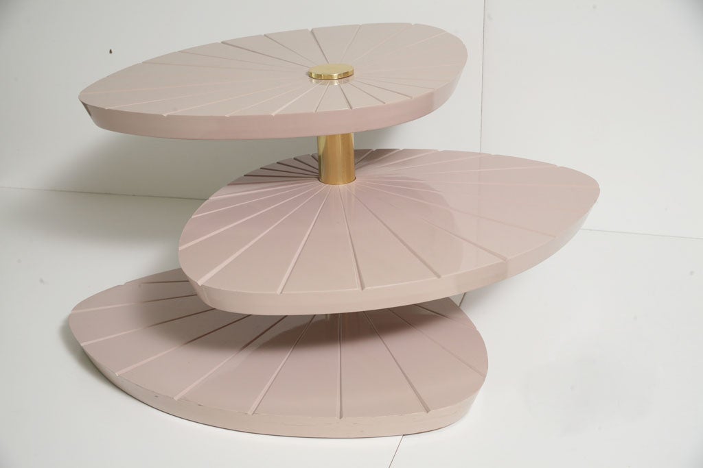 Rotating Occasional table by Gabriella Crespi