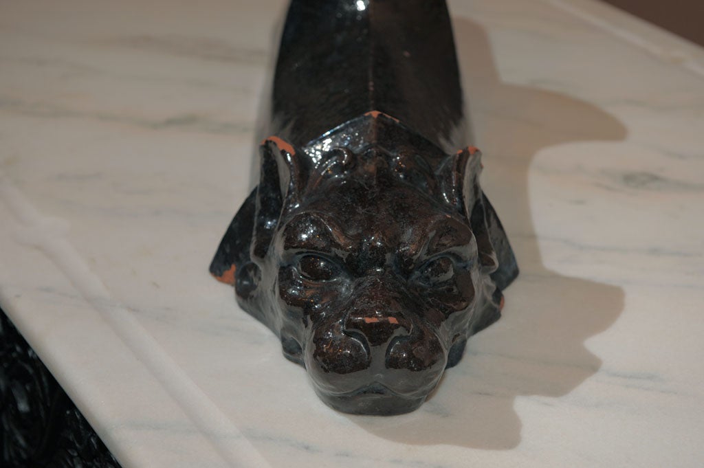 19th C. French Gargole Roof Orniment 1