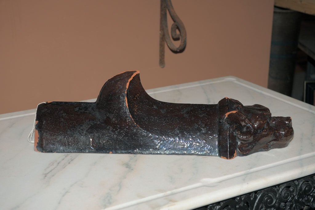 19th C. French Gargole Roof Orniment 2