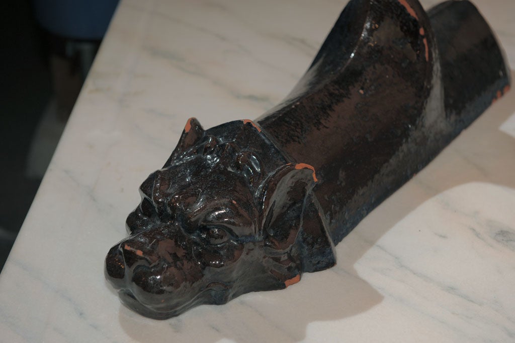 19th C. French Gargole Roof Orniment 3