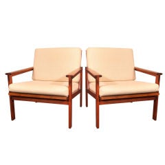 Vintage Illum Wikkelso Rosewood Chairs