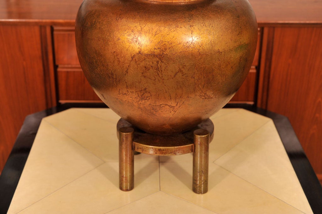 Wonderful Decorative Modern Lamp in the Manner of James Mont In Good Condition In New York, NY