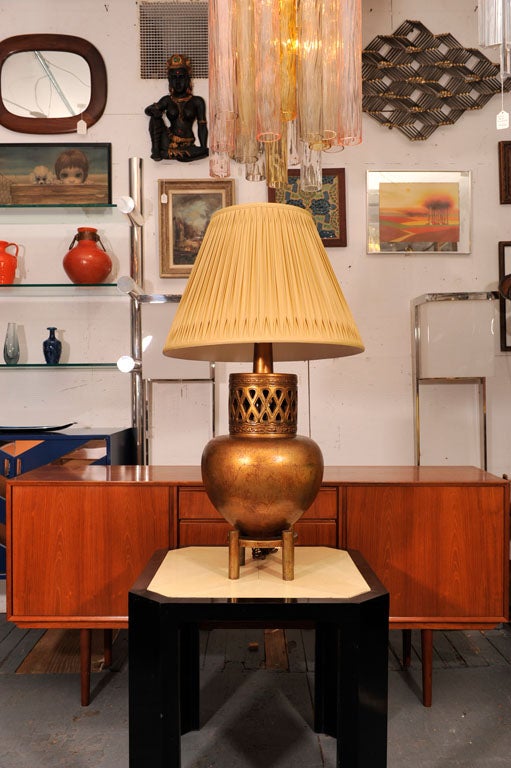 20th Century Wonderful Decorative Modern Lamp in the Manner of James Mont