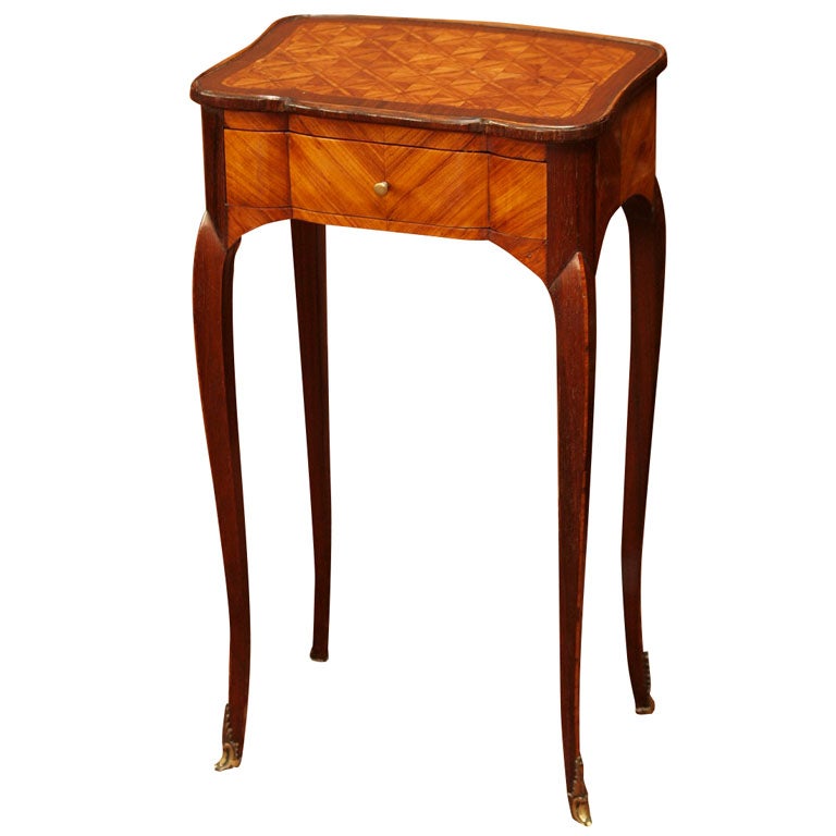 Fine Early 19th Century Marquetry Table