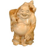 Ivory Laughing Buddha