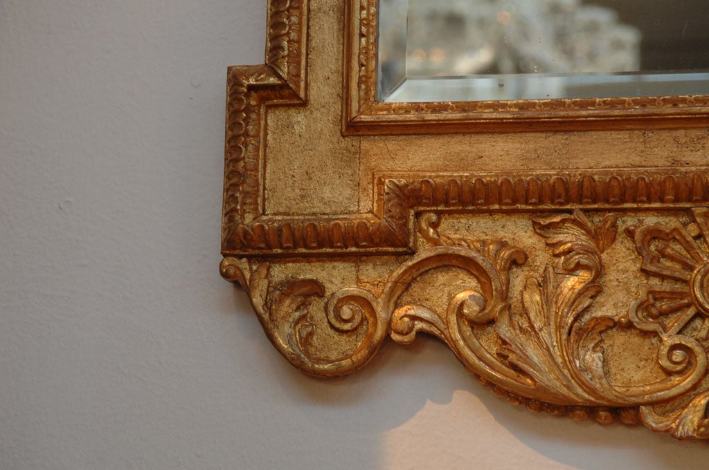 George II Carved Giltwood Mirror 2