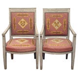 Pair Period Directoire Fauteuils