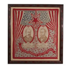 Campaign Bandanna: Parker/Davis 1904. 3
