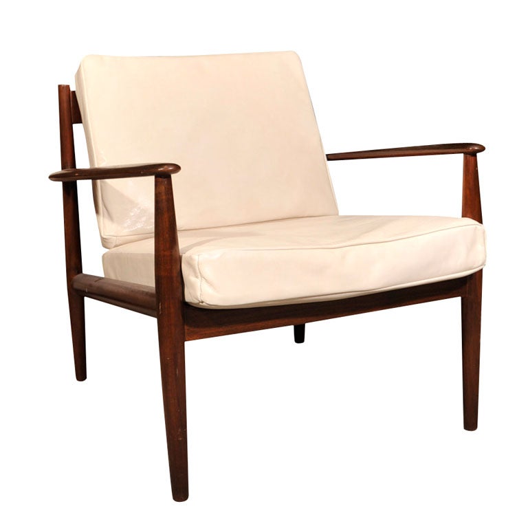 VINTAGE SIGNED DANISH ARMCHAIR