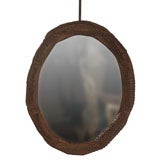 Oval Tramp Art Frame with Mirror 8