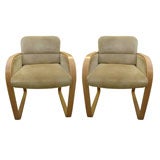 PAIR OF AMERICAN BENT WOOD CHAIRS