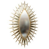 Star Gilt Mirror  c.1960's