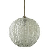 Kalmar Hanging Glass Ball Sculpture Fixture