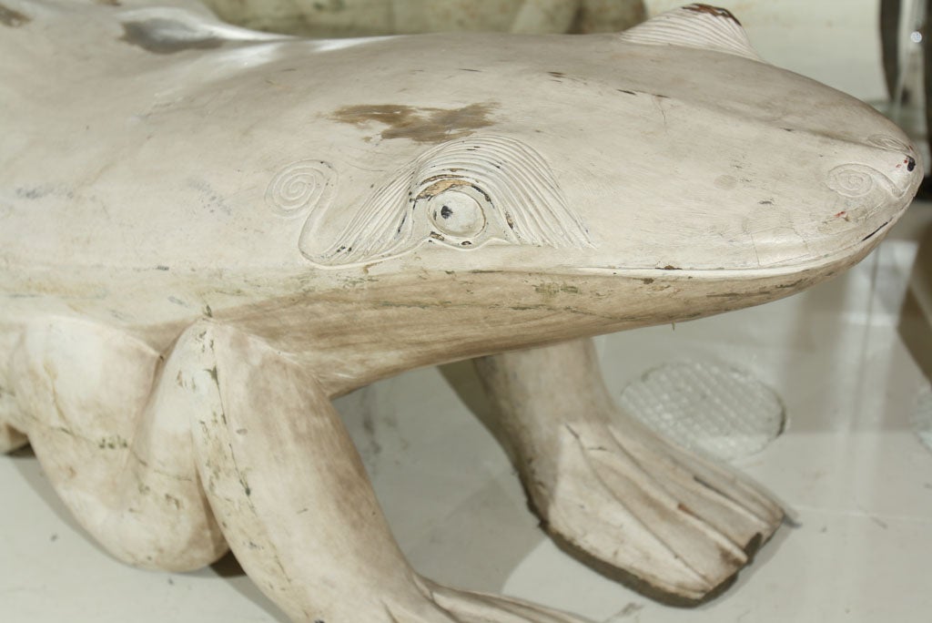 Unknown HAND CARVED FROG FROM DAVID BARRETT COLLECTION