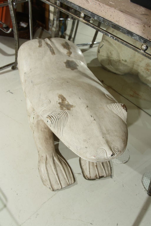 HAND CARVED FROG FROM DAVID BARRETT COLLECTION 2