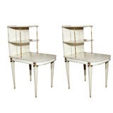 Pair of Maison Jansen Tiered Side Tables