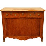 Used A Dutch Marquetry Tambour Cabinet