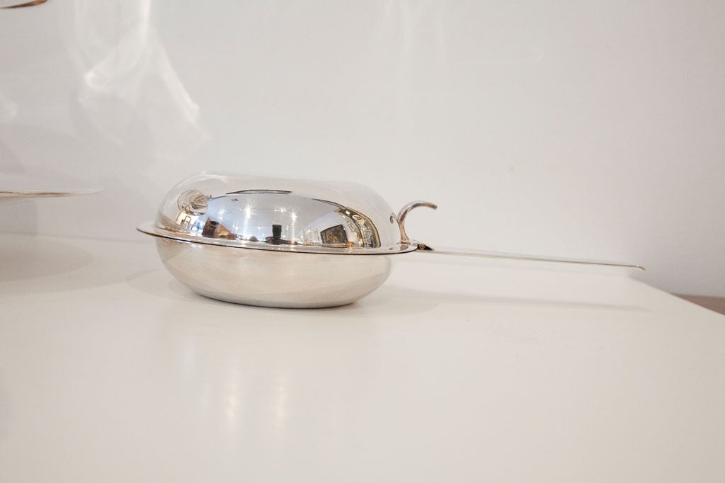 Silver Plated Serving Pieces by Tommi Parzinger 1