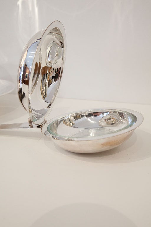 Silver Plated Serving Pieces by Tommi Parzinger 4