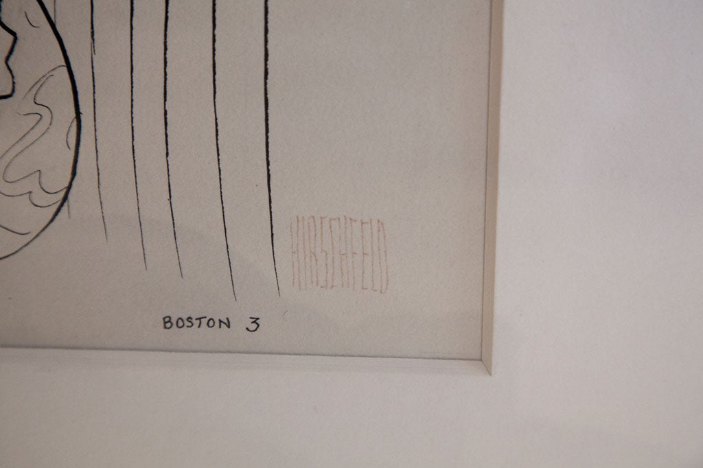 Original Cabaret Line Drawing by Al Hirschfeld at 1stDibs cabaret