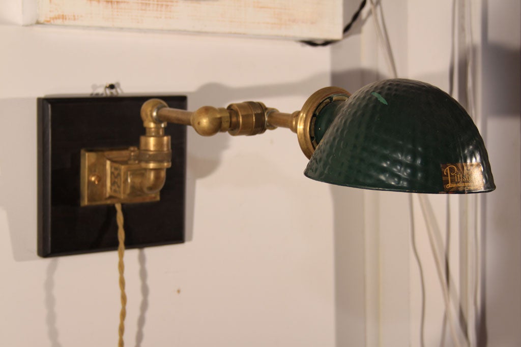 Brass Subway Car Light