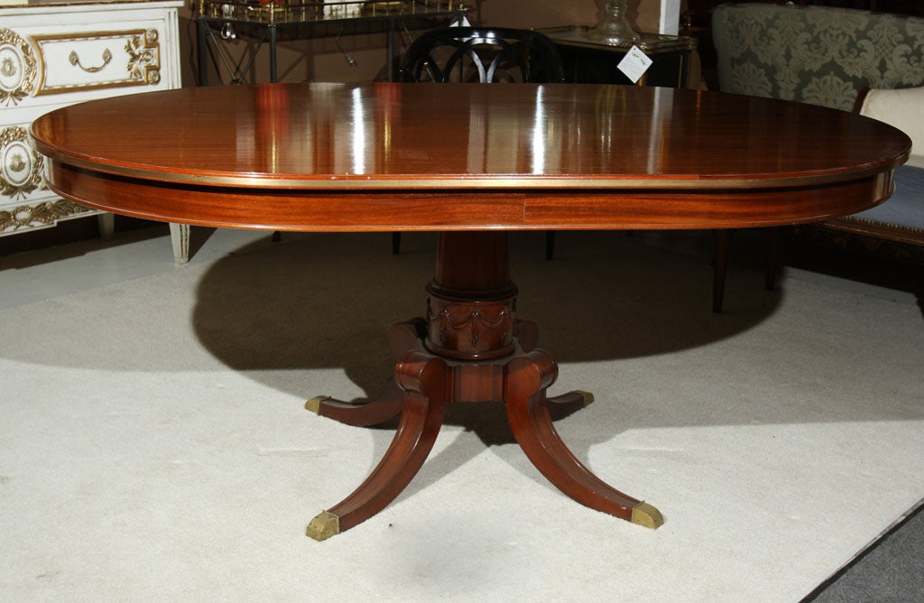Mahogany Breakfast / Dining Table Manner of Jansen