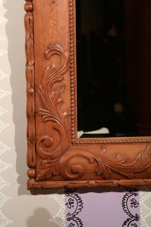 Carved Irish Mirror For Sale at 1stDibs