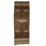 Vintage Chinese Mongolian Flatweave Rug