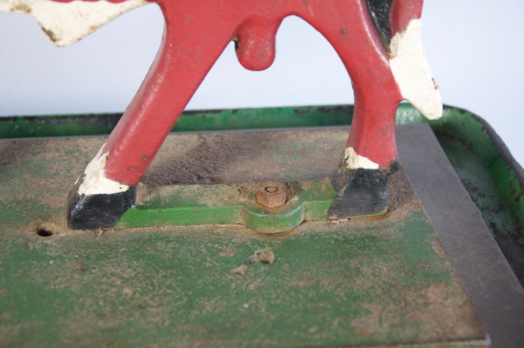 Cast Iron Fairbury Bull Windmill Weight 1