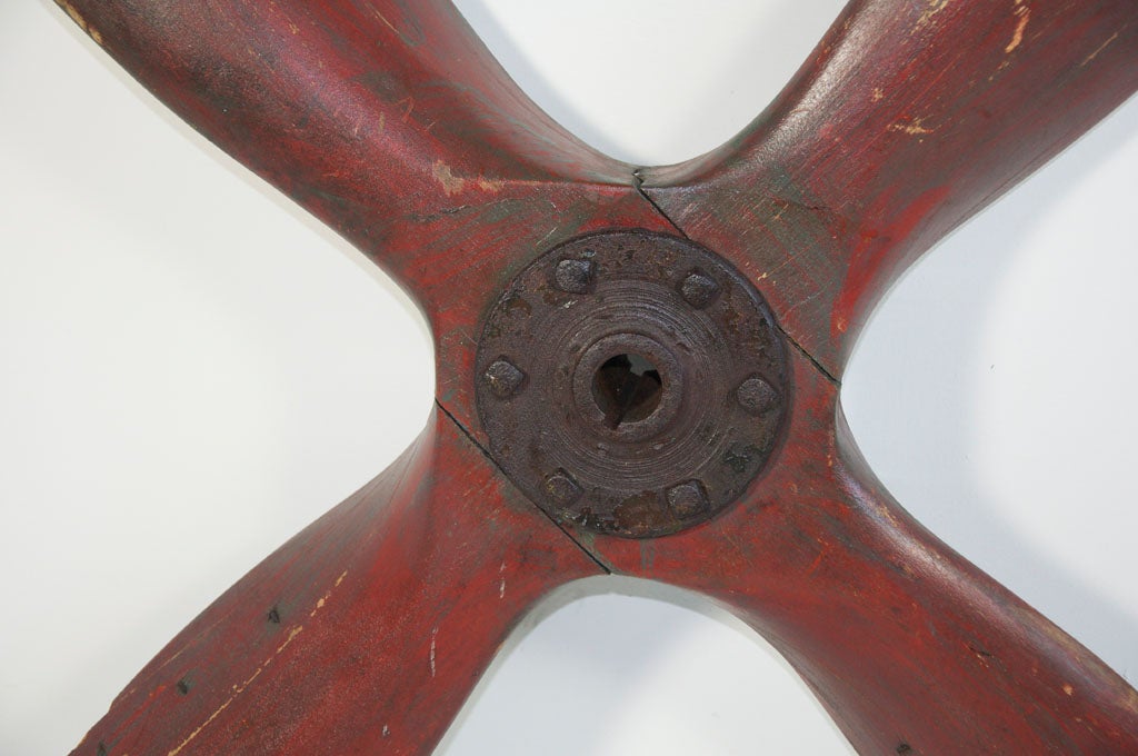 Vintage Wood Airplane Propeller