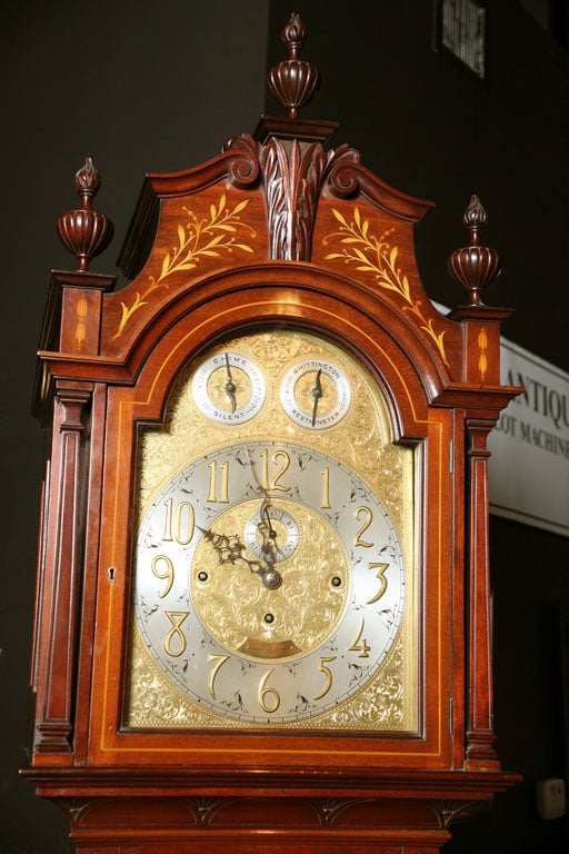 An English 19th c. Longcase / Grandfather Clock For Sale 1