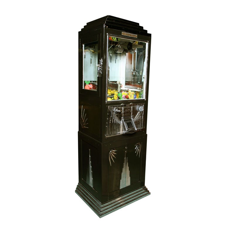 1936 Buckley Chicago Deluxe Crane Arcade Machine For Sale