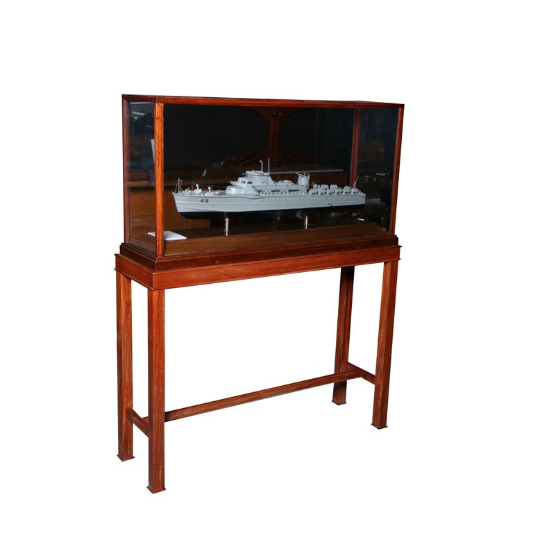 An Original Ship Builders Model of a British WW II MTB Boat For Sale