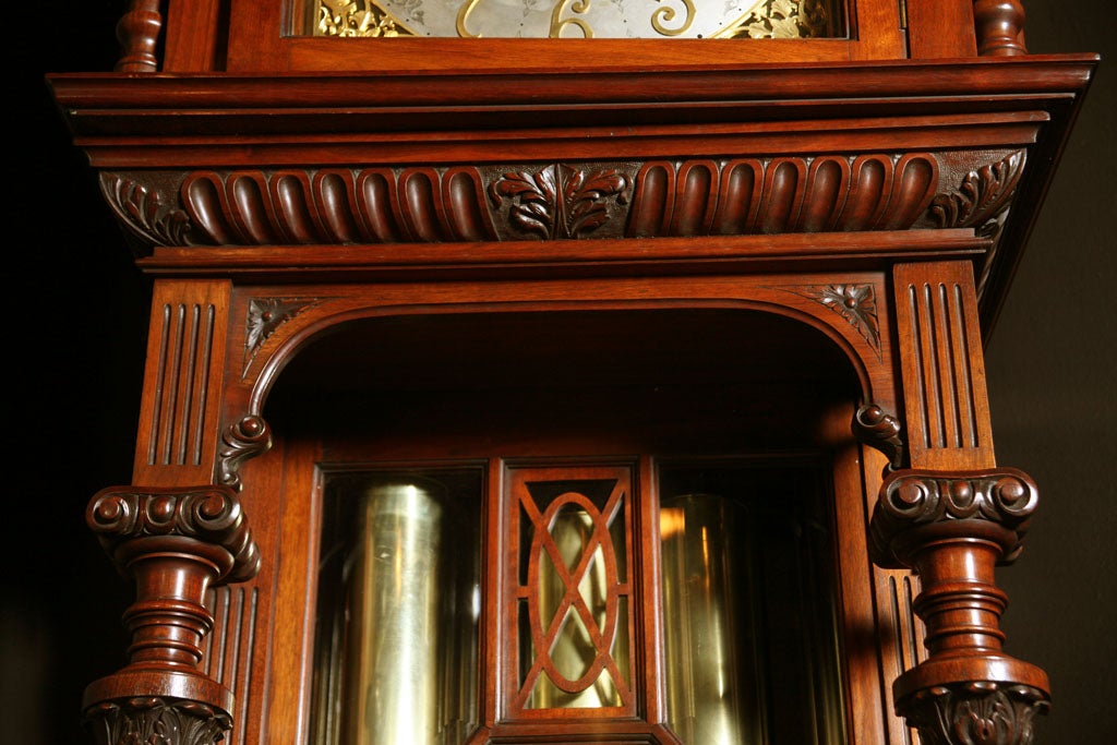 A 19th c. English Musical Longcase / Grandfather Clock For Sale 3