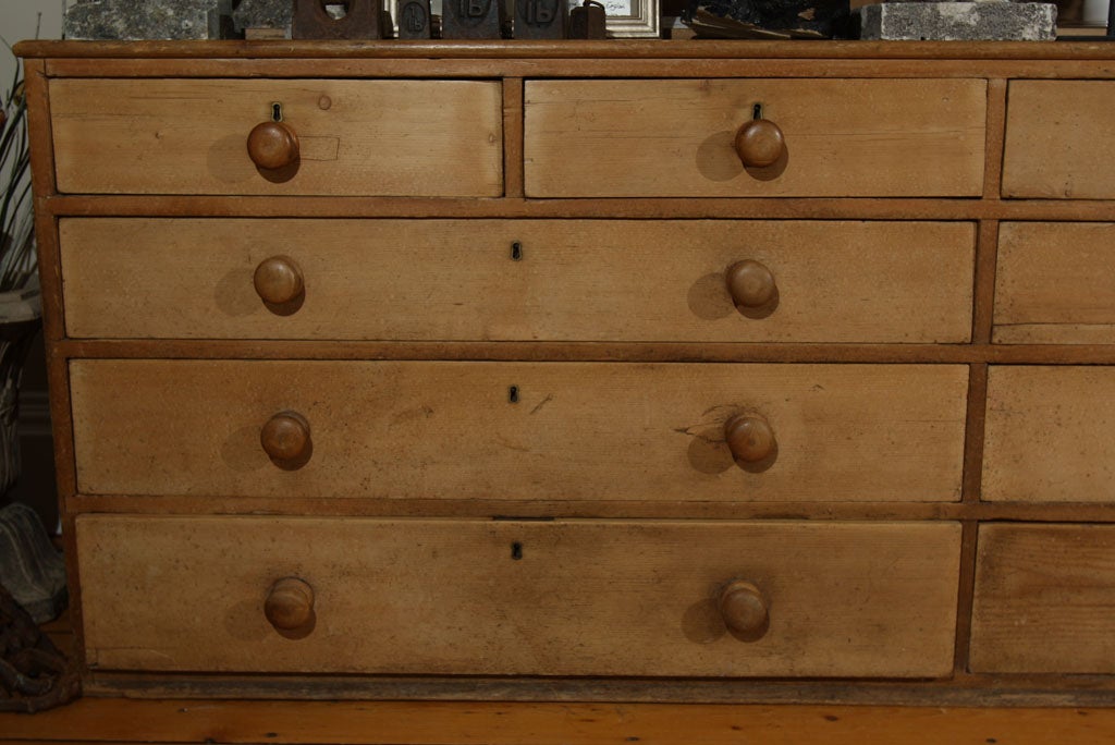 19th Century Large 19th C English Pine Step-Back Cupboard