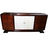 French Art Deco Parchment/ Palisander Buffet/ Sideboard